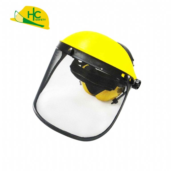 HC800A, Wire Mesh Face Shield & Earmuffs Set