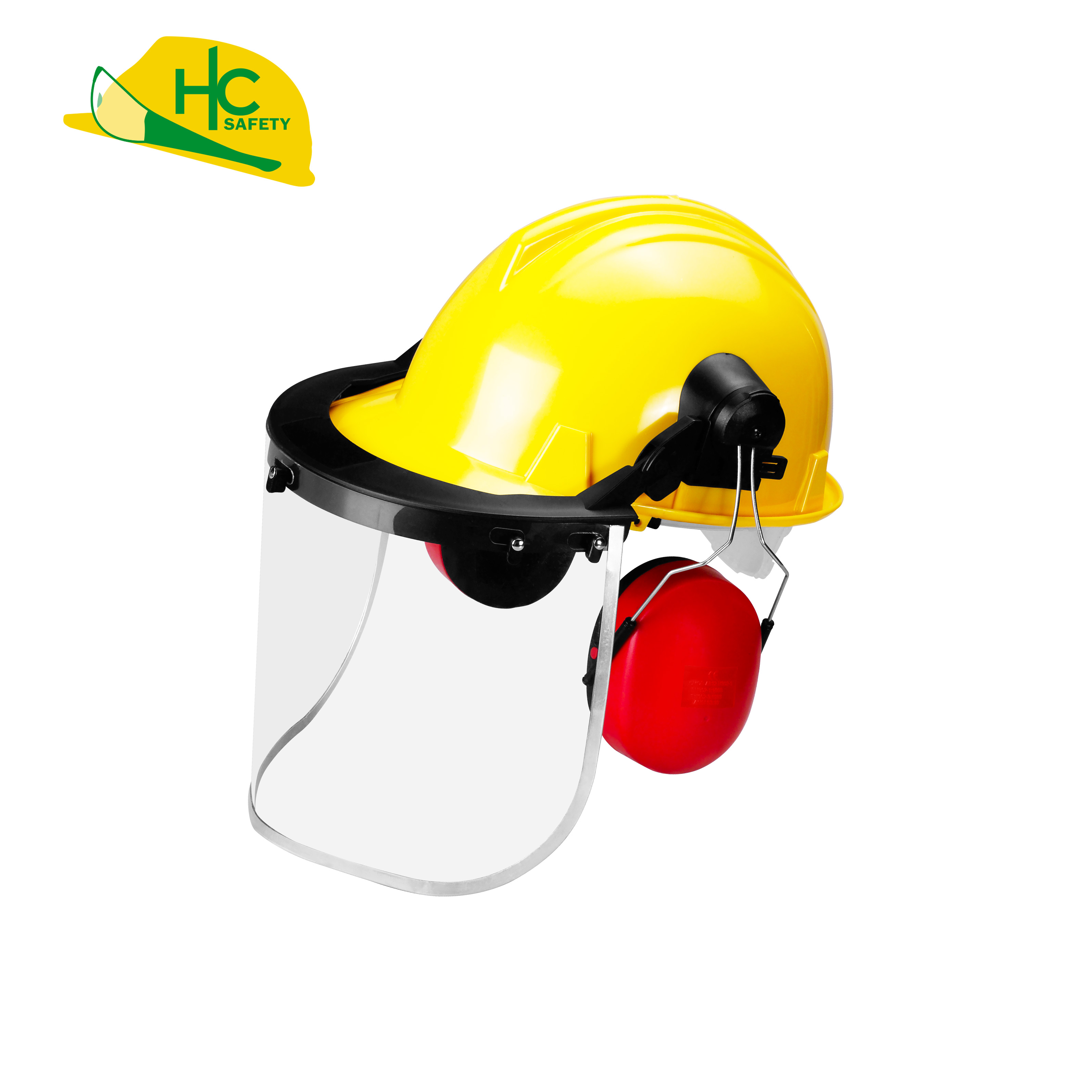 Safety Helmet Face Shield Earmuffs H101-AL