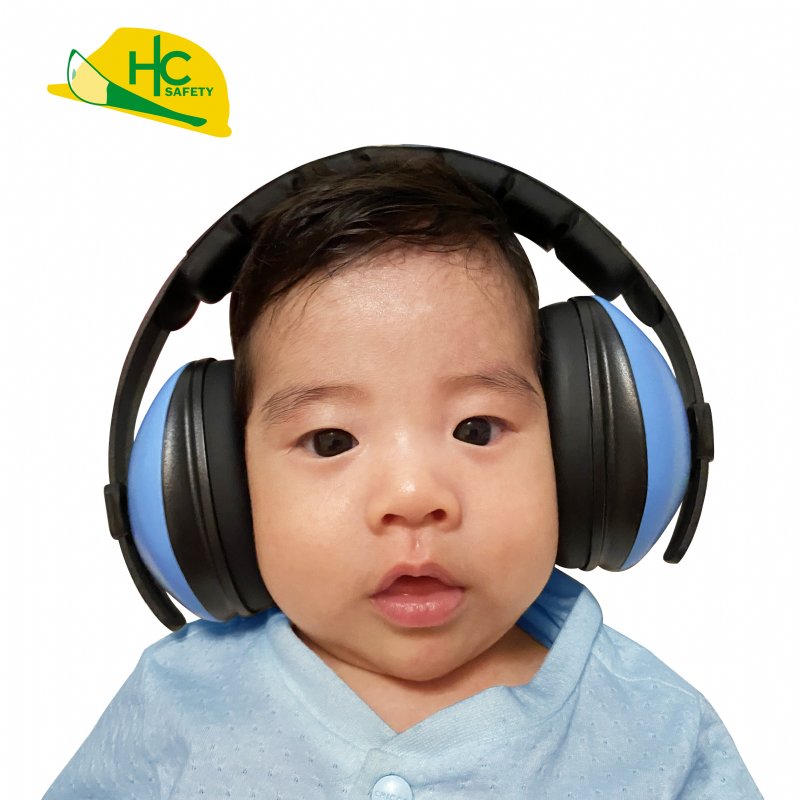 Safety Earmuffs for Kids Baby blue HC707